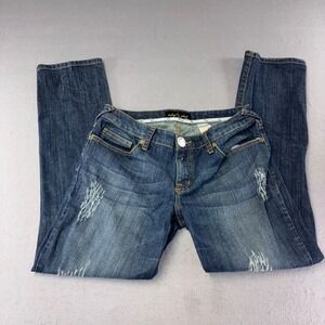 372 Baby Phat Jeans 11 Embroidered Logo Low Rise Straight Leg Y2K